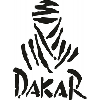 Bavlněné tričko s potiskem Dakar